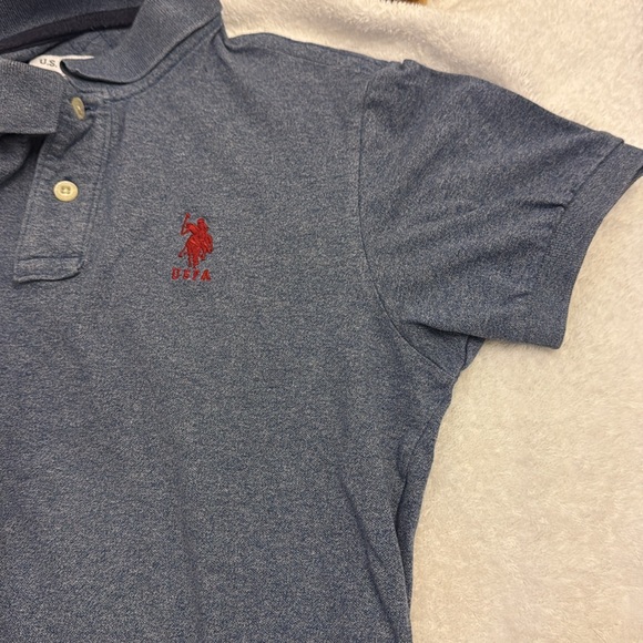 U.S. Polo Assn. Medium Shortsleeve Blue Polo - Picture 5 of 5